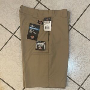 Dickies Khaki Relaxed Fit Work Shorts